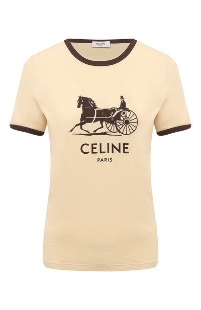 Хлопковая футболка CELINE, арт. 2X575114L, фото 1