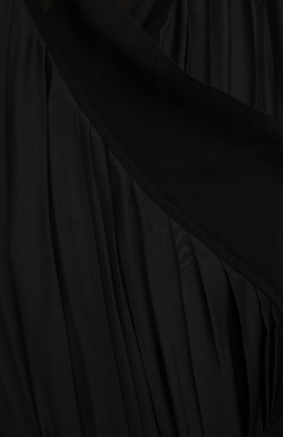 Платье из вискозы JIL SANDER черного цвета по цене 274000 руб., арт. JSWR505656-WR392002C, фото 5 Платье из вискозы JIL SANDER, арт. JSWR505656-WR392002C, фото 5