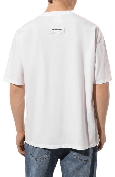 Хлопковая футболка DIEGO VENTURINO, арт. D3W4DVTS00G0, фото 4