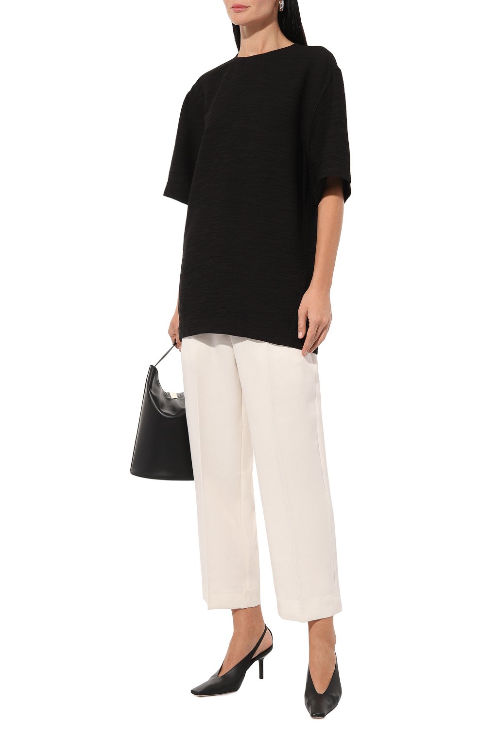 Топ из вискозы TOTEME, арт. 243-WRT0332-FB0199, фото 2