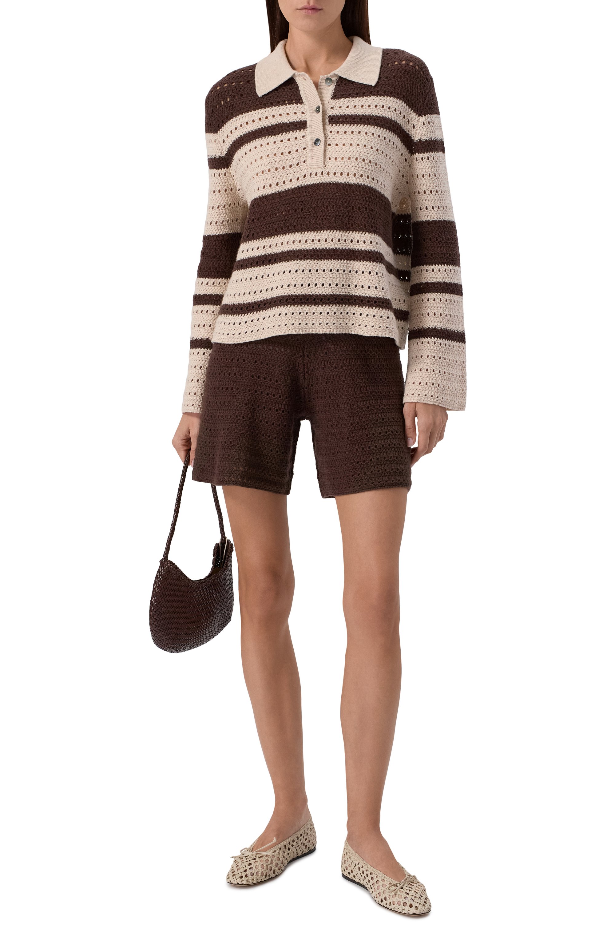 Шорты из хлопка и кашемира FTC, арт. 09903-0420, фото 2