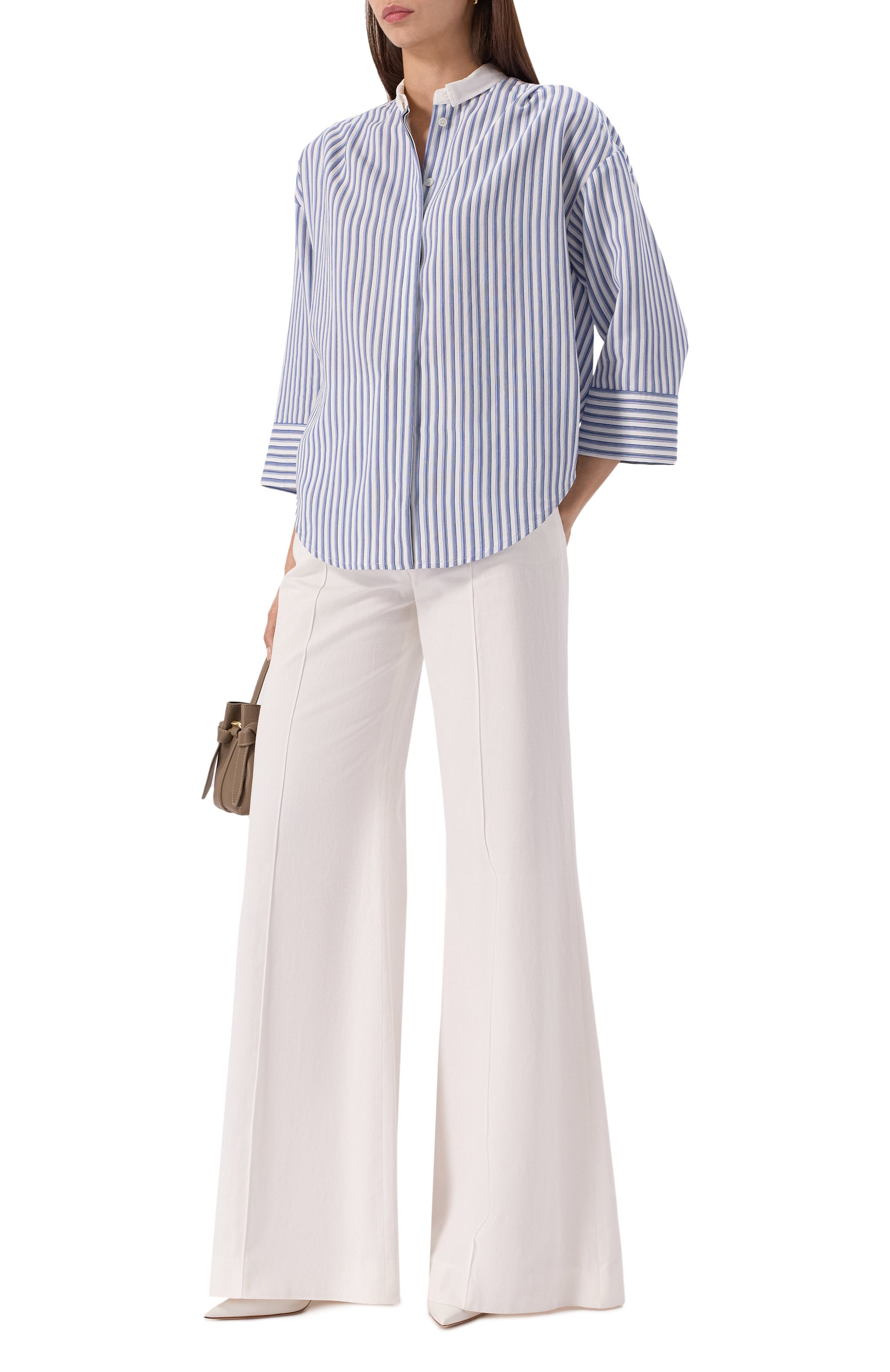 Рубашка из вискозы LORENA ANTONIAZZI, арт. E2549CA51A/4769, фото 2