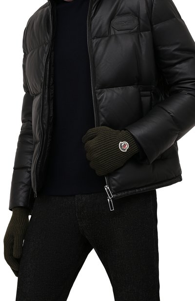 Шерстяные перчатки MONCLER, арт. G2-091-3A000-03-A9342, фото 2