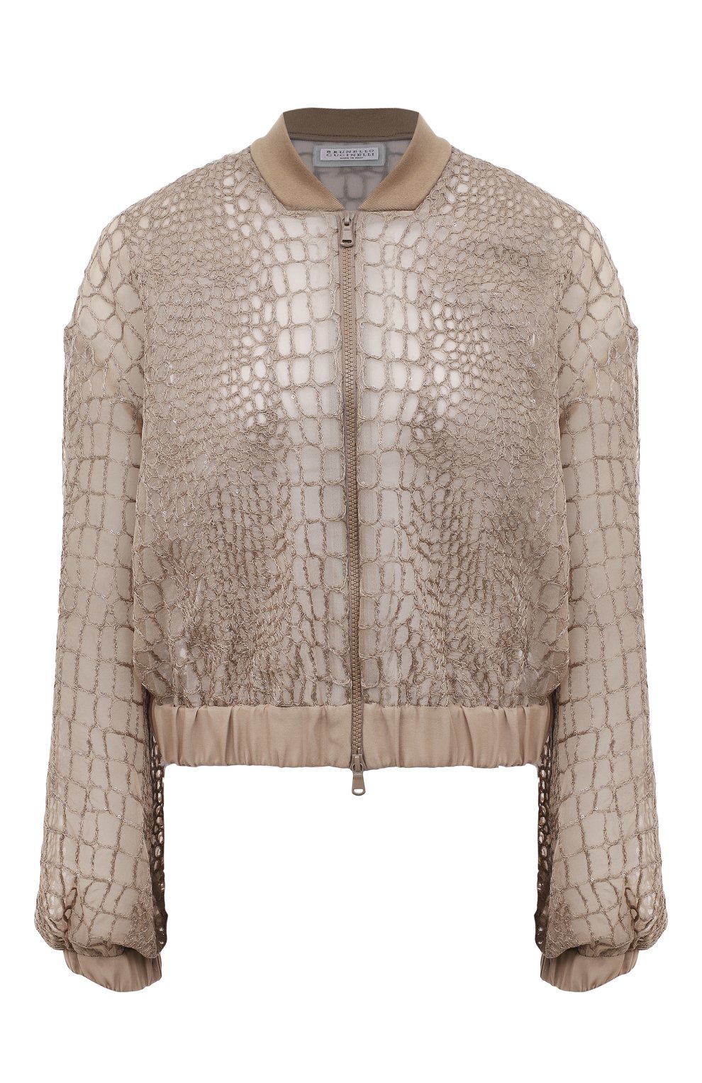 Шелковый бомбер BRUNELLO CUCINELLI, арт. MF940SX916, фото 1