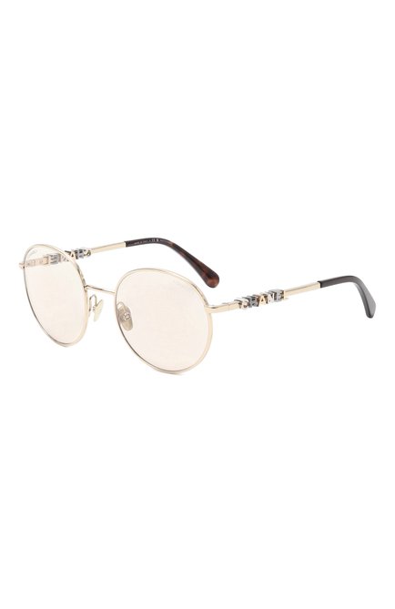 Женские солнцезащитные очки CHANEL розового цвета, арт. 4282-C485M4 | Фото 1 (Нос: Не проставлено; Региональные ограничения белый список (Axapta Mercury): Не проставлено)