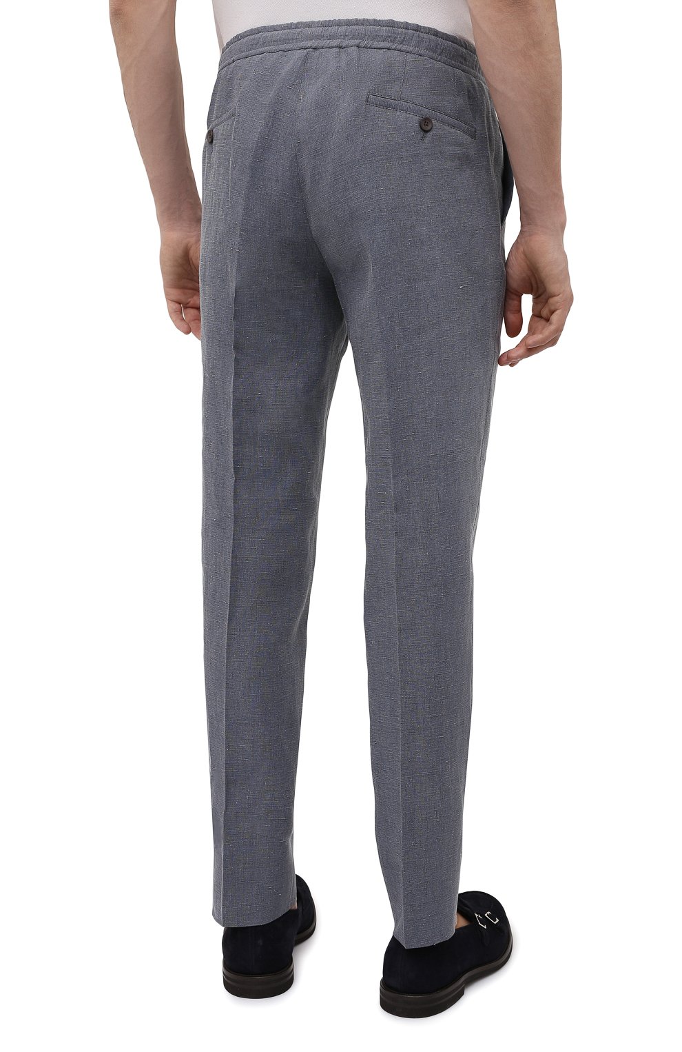 Льняные брюки CORNELIANI, арт. 894H01-2114202/00, фото 4