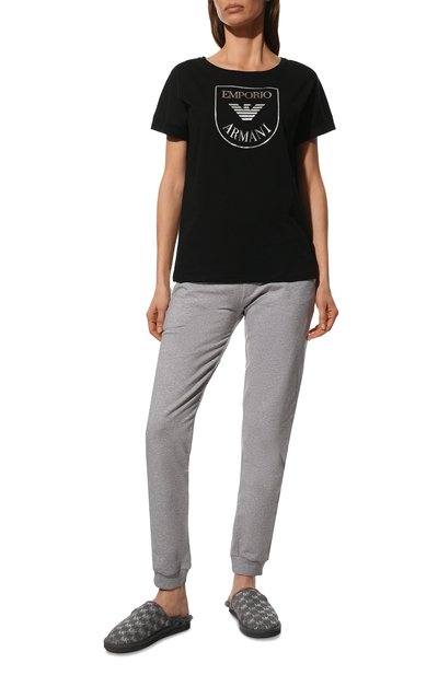 Хлопковая футболка EMPORIO ARMANI, арт. 164340/2R255, фото 2