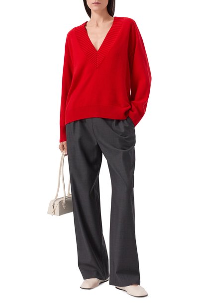 Шерстяные брюки LOULOU DE SAISON, арт. C0VE, фото 2