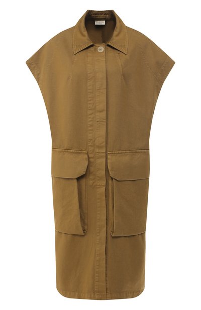 Женский хлопковый жилет DRIES VAN NOTEN, арт. 191-30227-7292