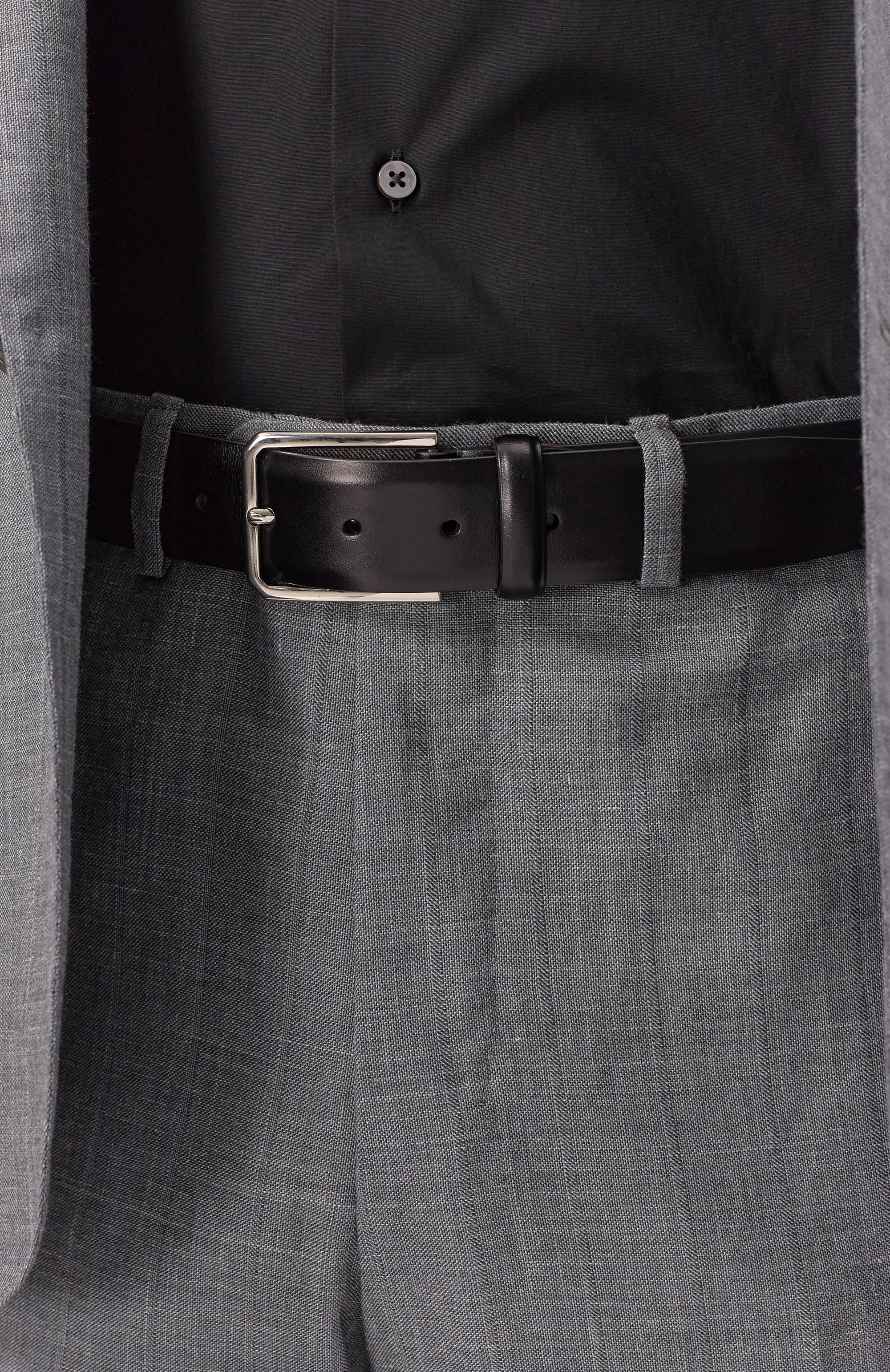 Кожаный ремень SANTONI, арт. CM35VS003B91EVVD, фото 2