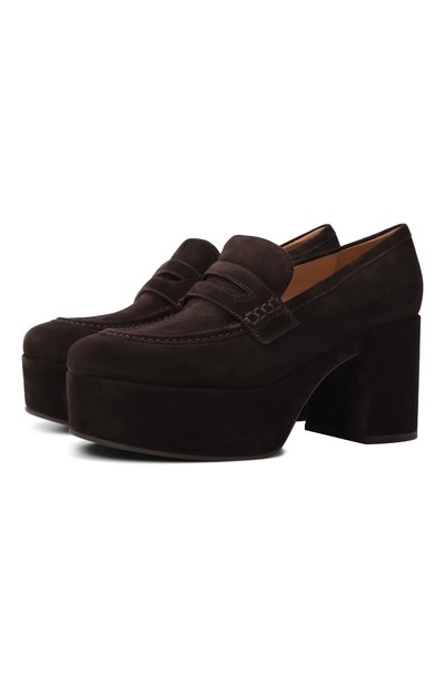 Женские замшевые туфли jenna 35 GIANVITO ROSSI, арт. G25363.35RIC.SUEM0KA