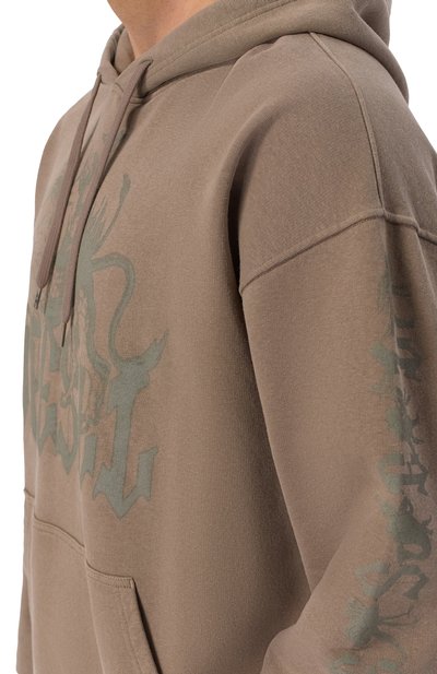 Хлопковое худи DIESEL, арт. A23805/0BKCJ, фото 5