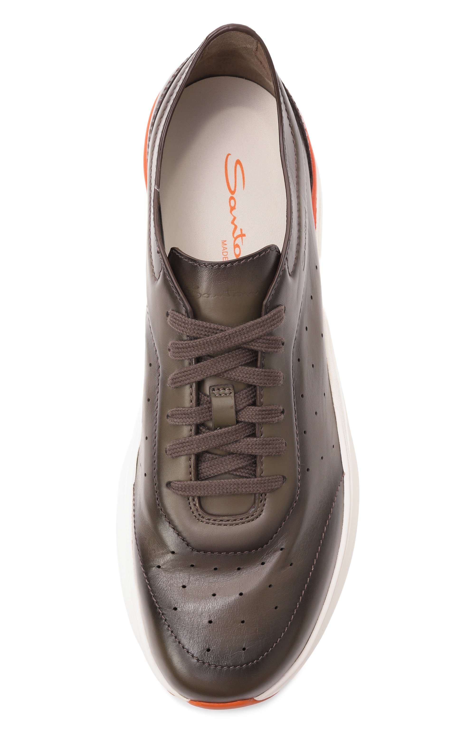 Кожаные кроссовки bounce SANTONI, арт. MBBG22070BART0IL, фото 6