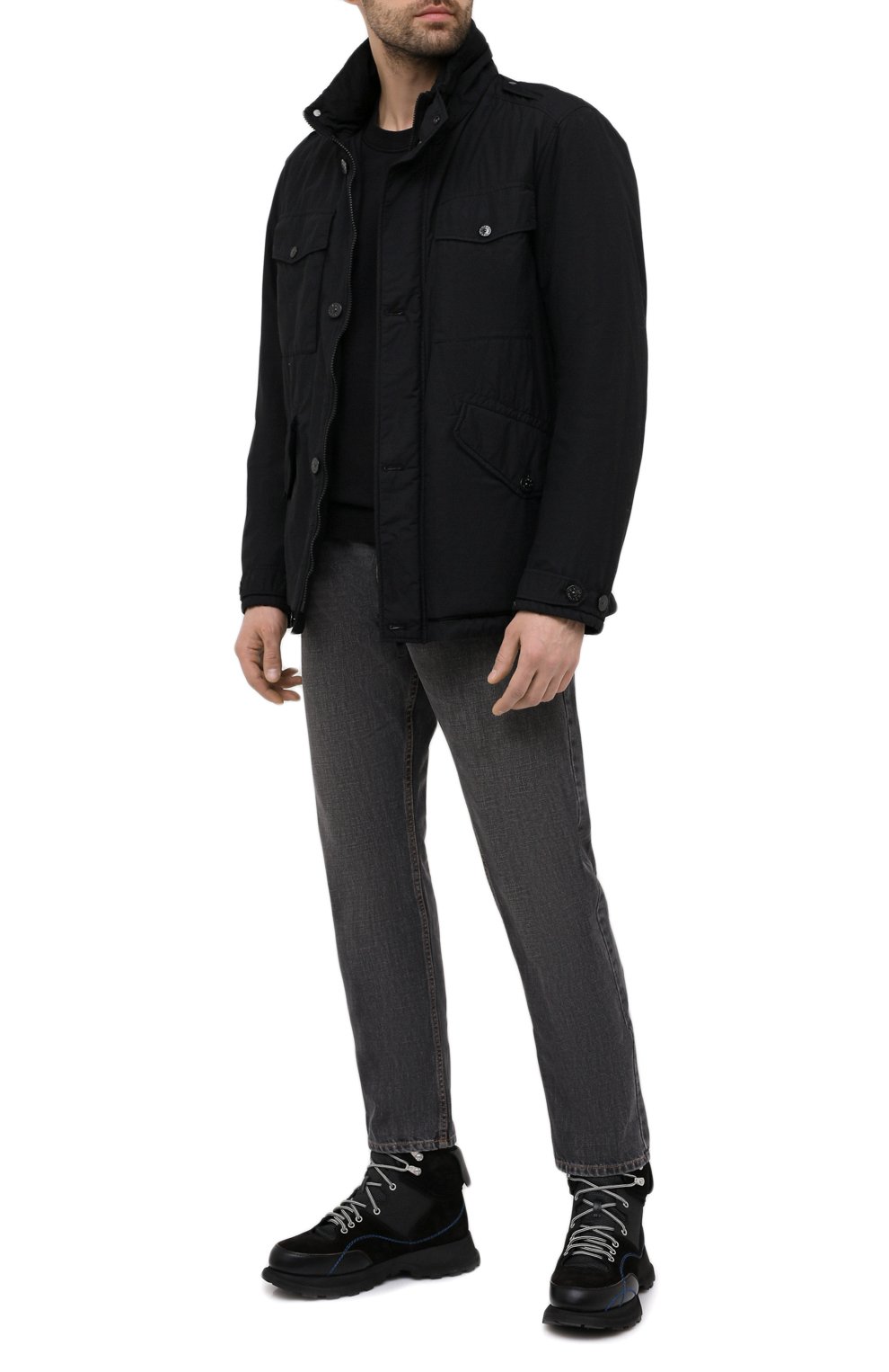 Хлопковый свитшот STONE ISLAND, арт. 741563051, фото 2