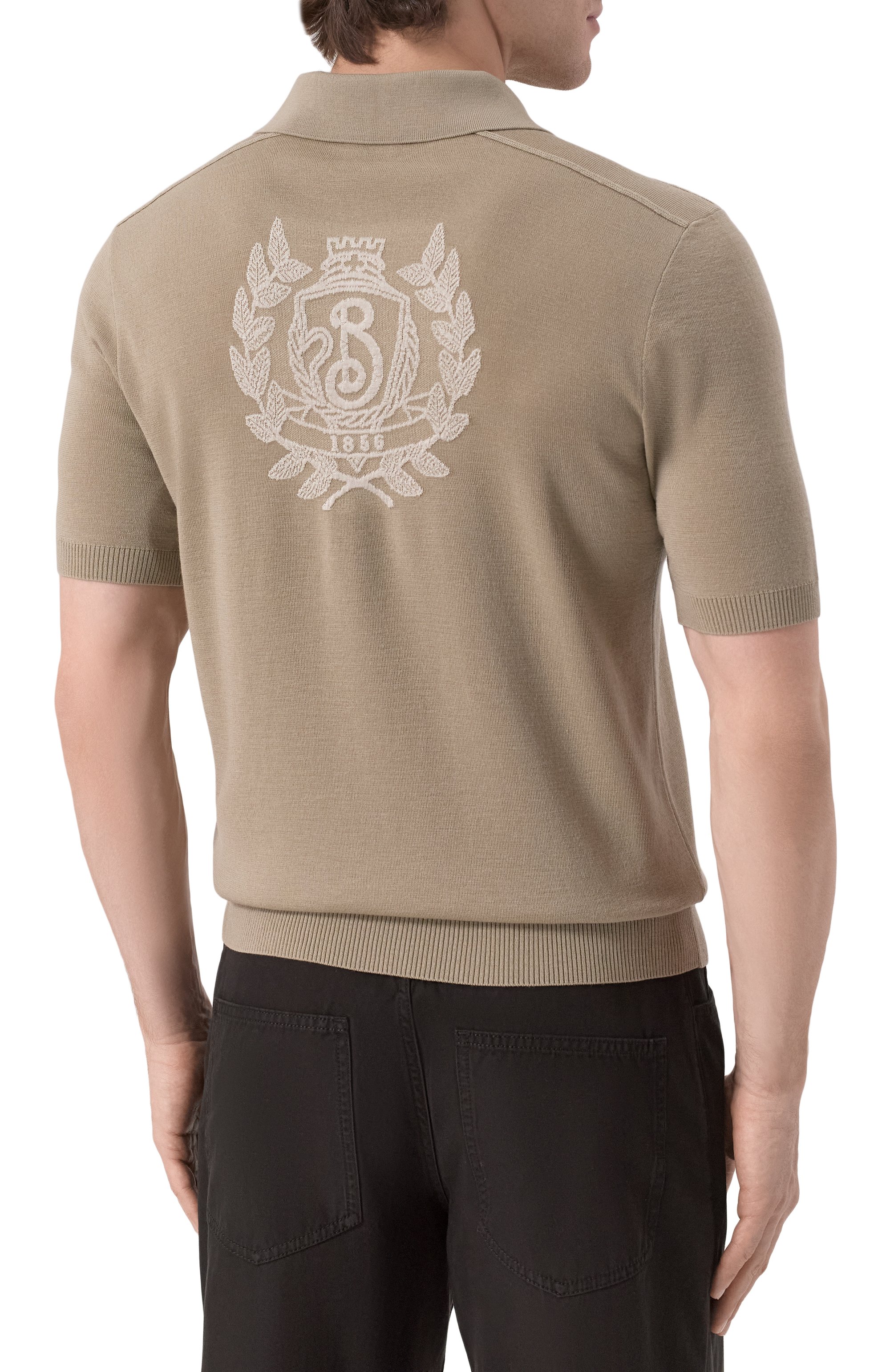 Шерстяное поло BURBERRY, арт. 8109109, фото 4