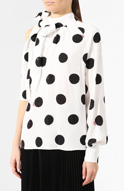 Блузка из вискозы MSGM, арт. 2641MDM06A 195165, фото 3