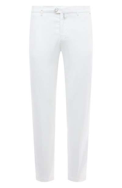 Мужские брюки из хлопка и шелка KITON, арт. UFPPEK0606D