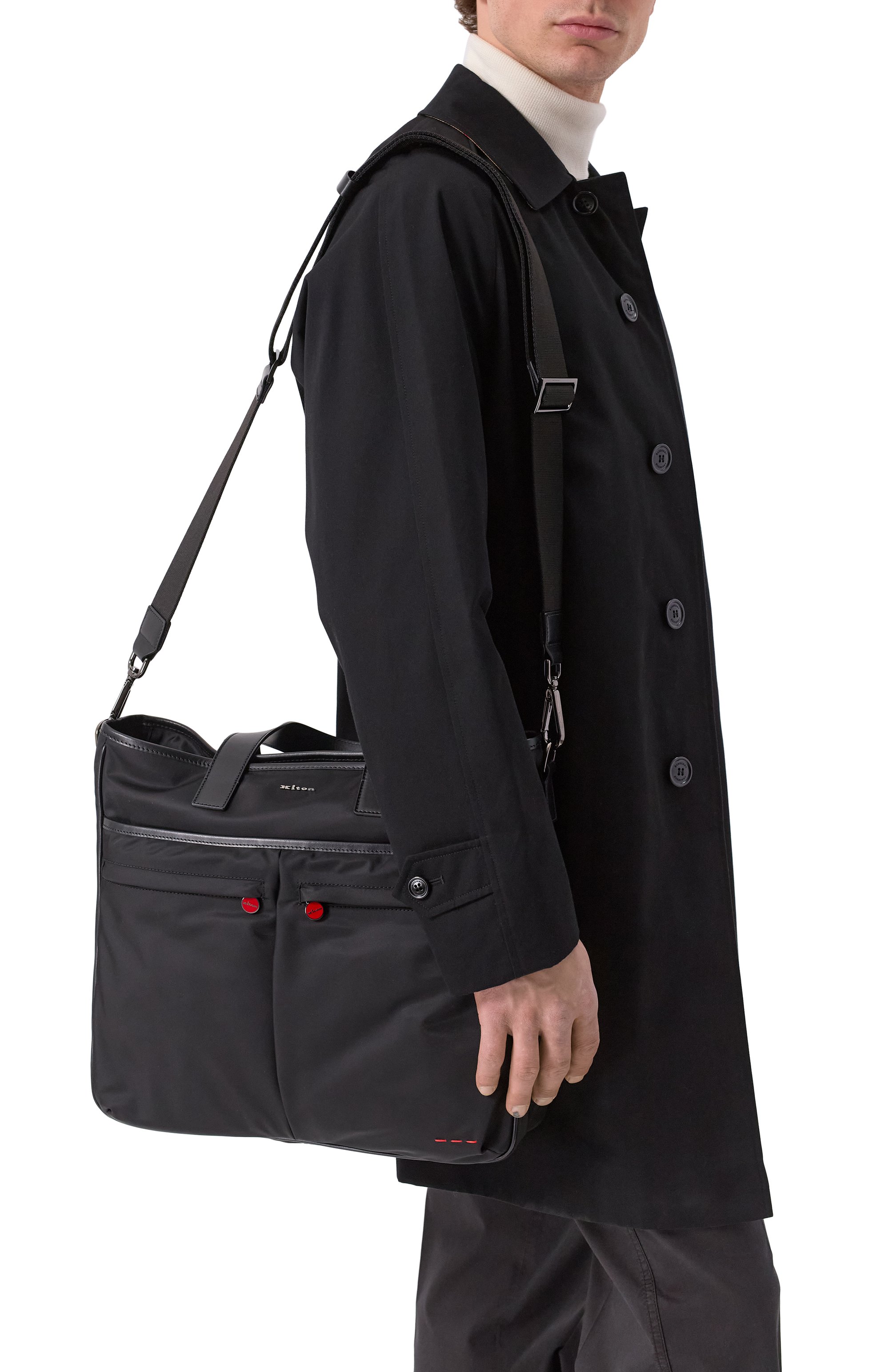 Сумка-тоут KITON, арт. UBA0079N0122101, фото 2