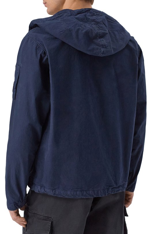 Хлопковая куртка C.P. Company 20CM0W075A/110324G Синий  20CM0W075A/110324G Фото 4