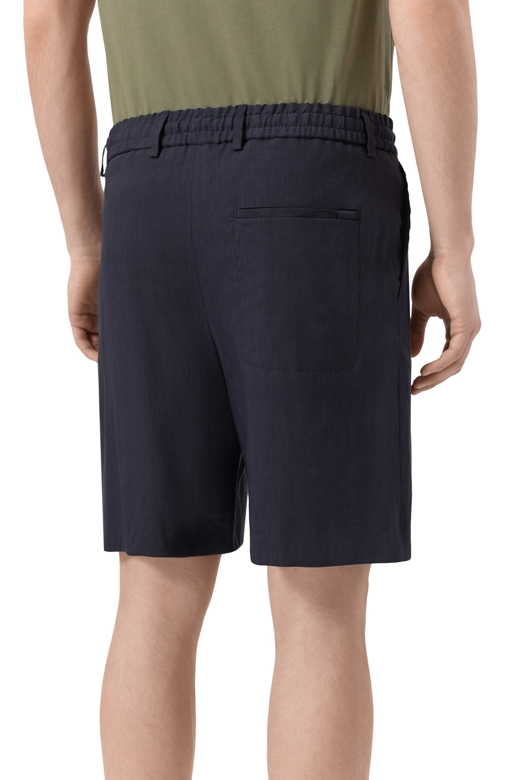 Шорты изо льна и вискозы BOSS, арт. 50540694, фото 4