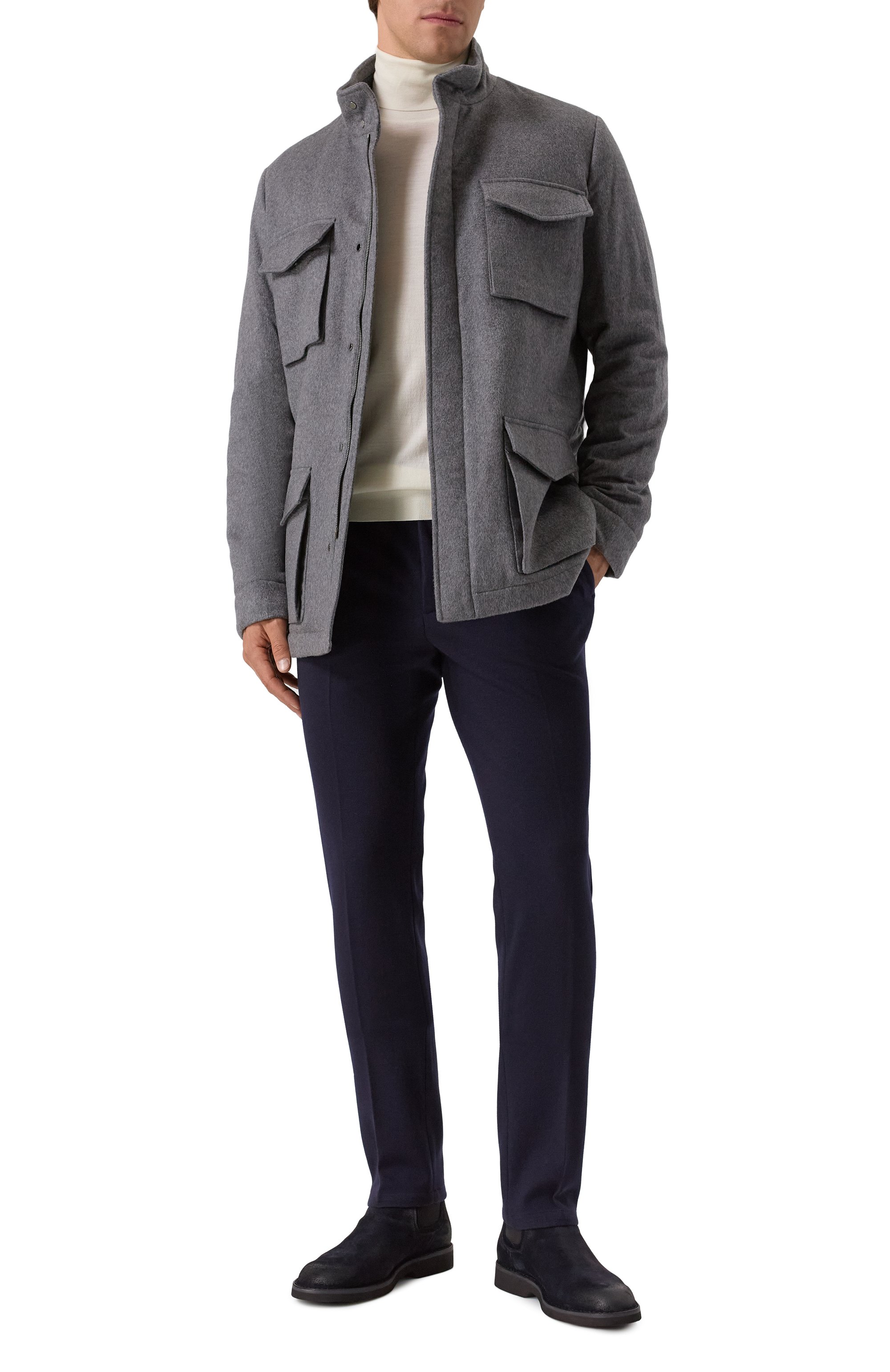 Брюки из шерсти и кашемира MARCO PESCAROLO, арт. EV0/52Y11, фото 2