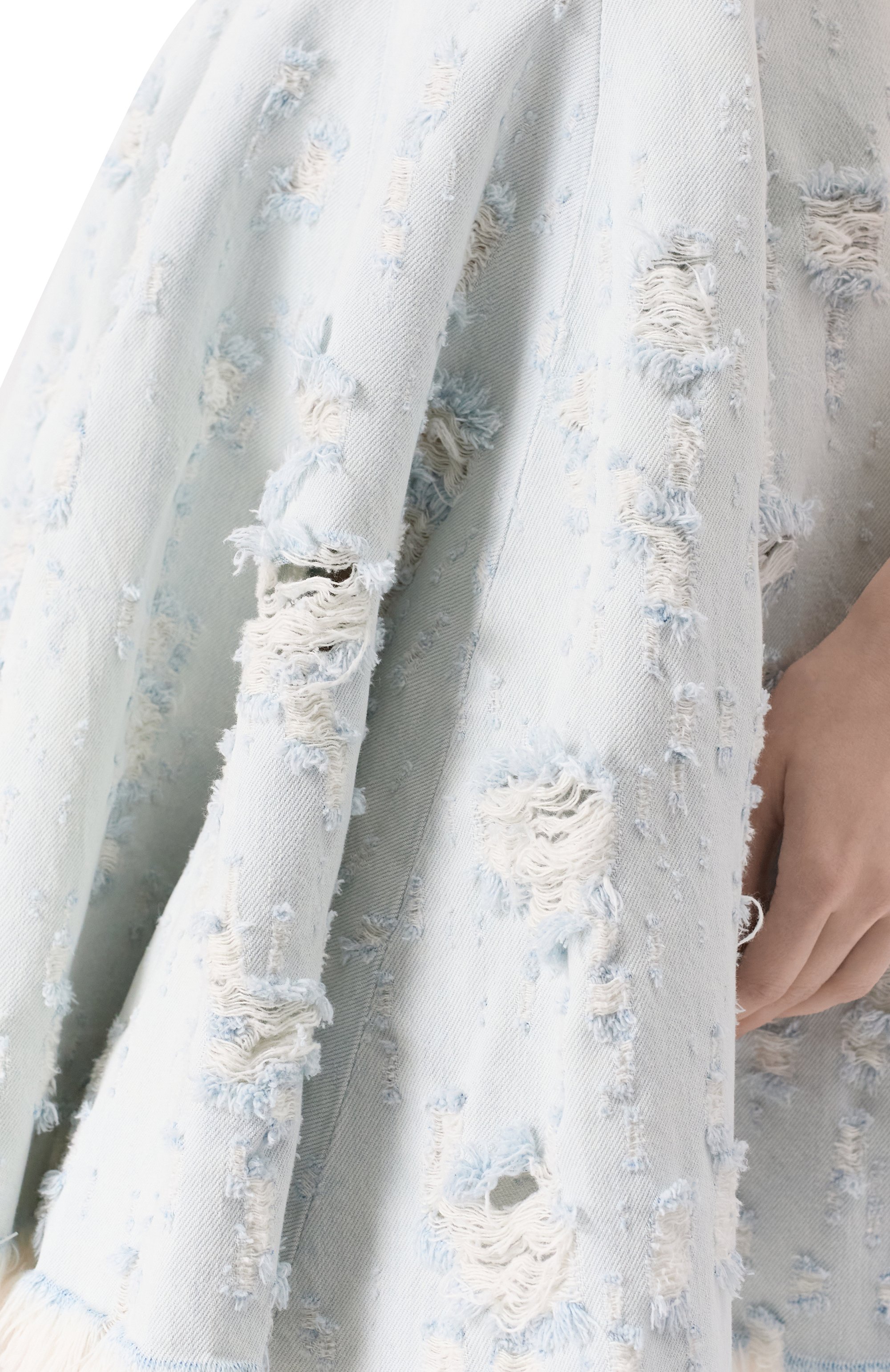 Джинсовое платье reese HAIKURE, арт. HEW08109DF180L0934/REESE LIGHT BLUE DESTR0Y, фото 4