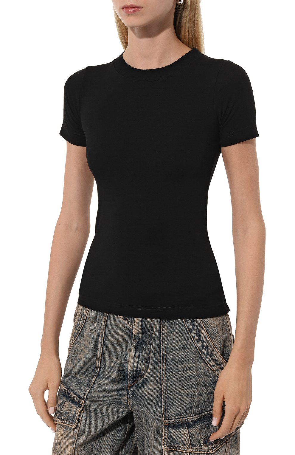 Хлопковая футболка BALENCIAGA, арт. 768075/TPVP6, фото 3