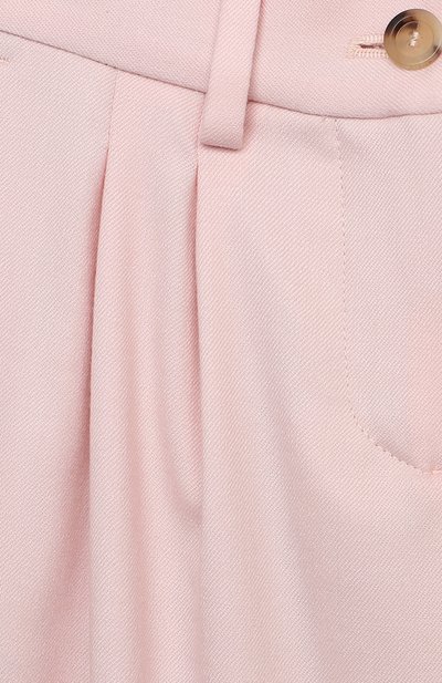 Шерстяные брюки LORO PIANA светло-розового цвета по цене 49950 руб., арт. FAL2752, фото 3 Шерстяные брюки LORO PIANA, арт. FAL2752, фото 3