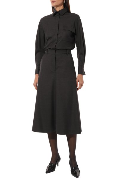 Шерстяное платье BRUNELLO CUCINELLI, арт. MG912A5271, фото 3