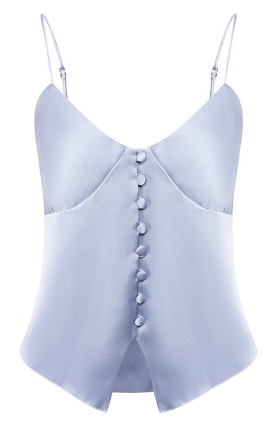 Женский топ NANUSHKA, арт. ELIA_ICE BLUE_SLIP SATIN