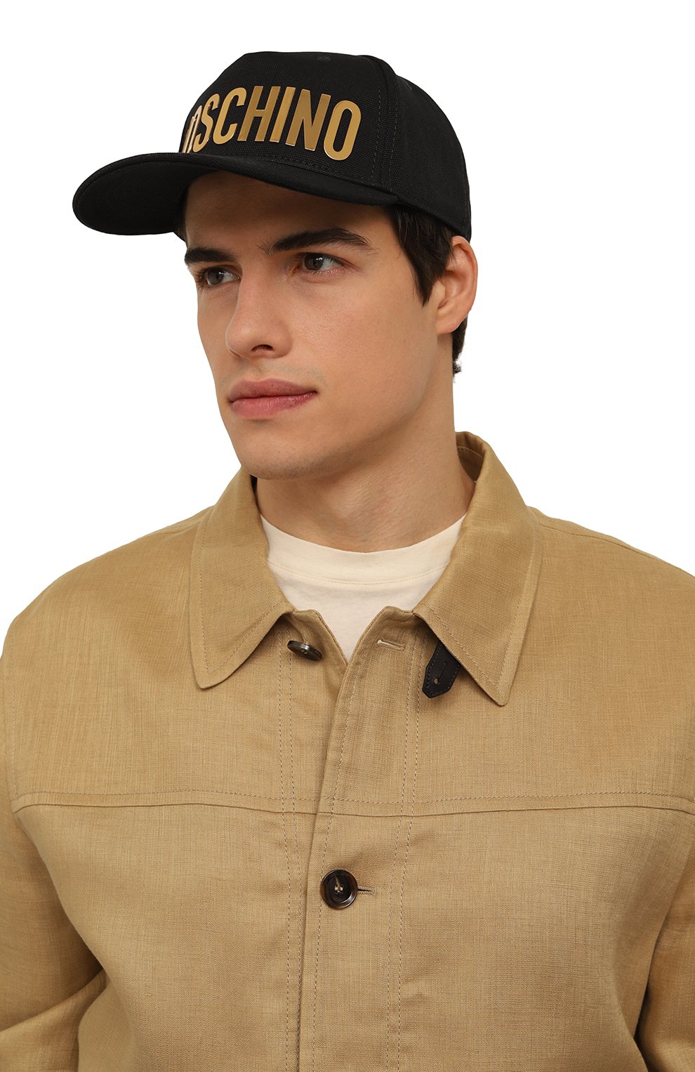 Хлопковая бейсболка MOSCHINO, арт. 231Z1A9203/8266, фото 2