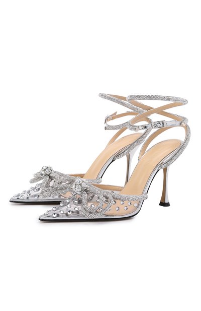 Туфли double bow 100 MACH & MACH, арт. FW21-0337 PVC, фото 1