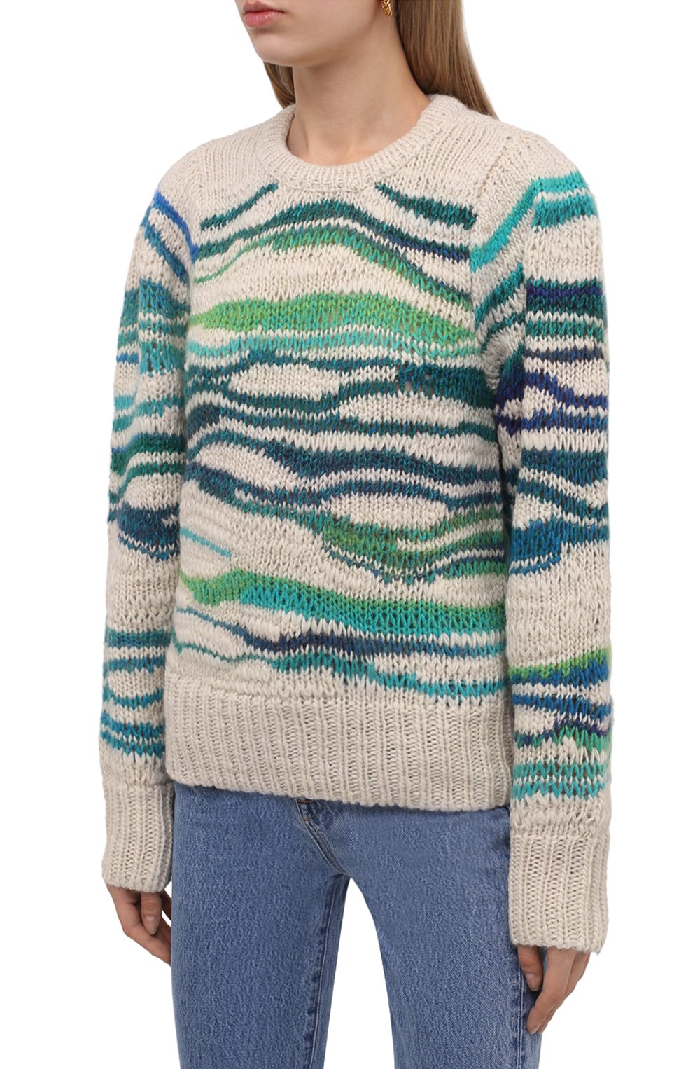 Шерстяной свитер ISABEL MARANT ETOILE, арт. PU1660-21A057E/SERENA, фото 3