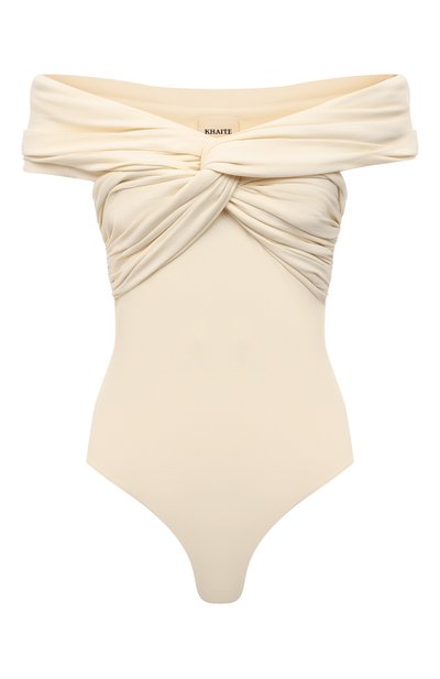 Хлопковое боди KHAITE, арт. 2201134/CERISE, фото 1