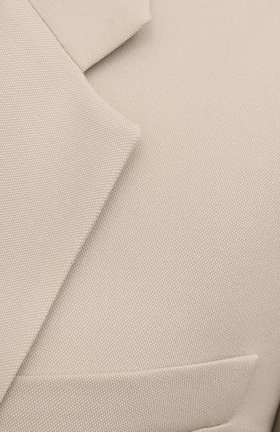 Шерстяной жакет STELLA MCCARTNEY светло-бежевого цвета по цене 176500 руб., арт. 601835/SR001, фото 5 Шерстяной жакет STELLA MCCARTNEY, арт. 601835/SR001, фото 5