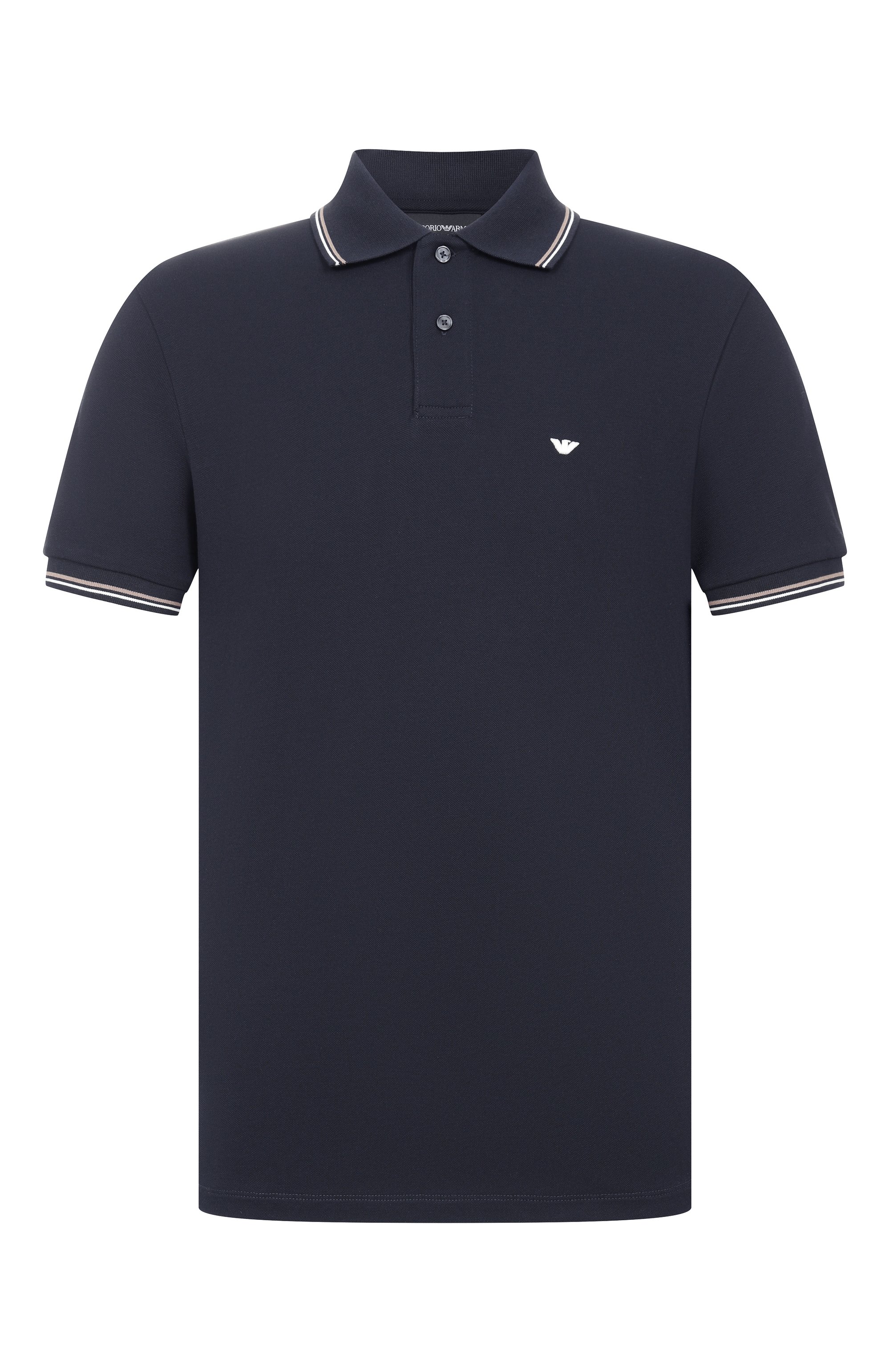 Хлопковое поло EMPORIO ARMANI, арт. EM004606/AF23090, фото 1