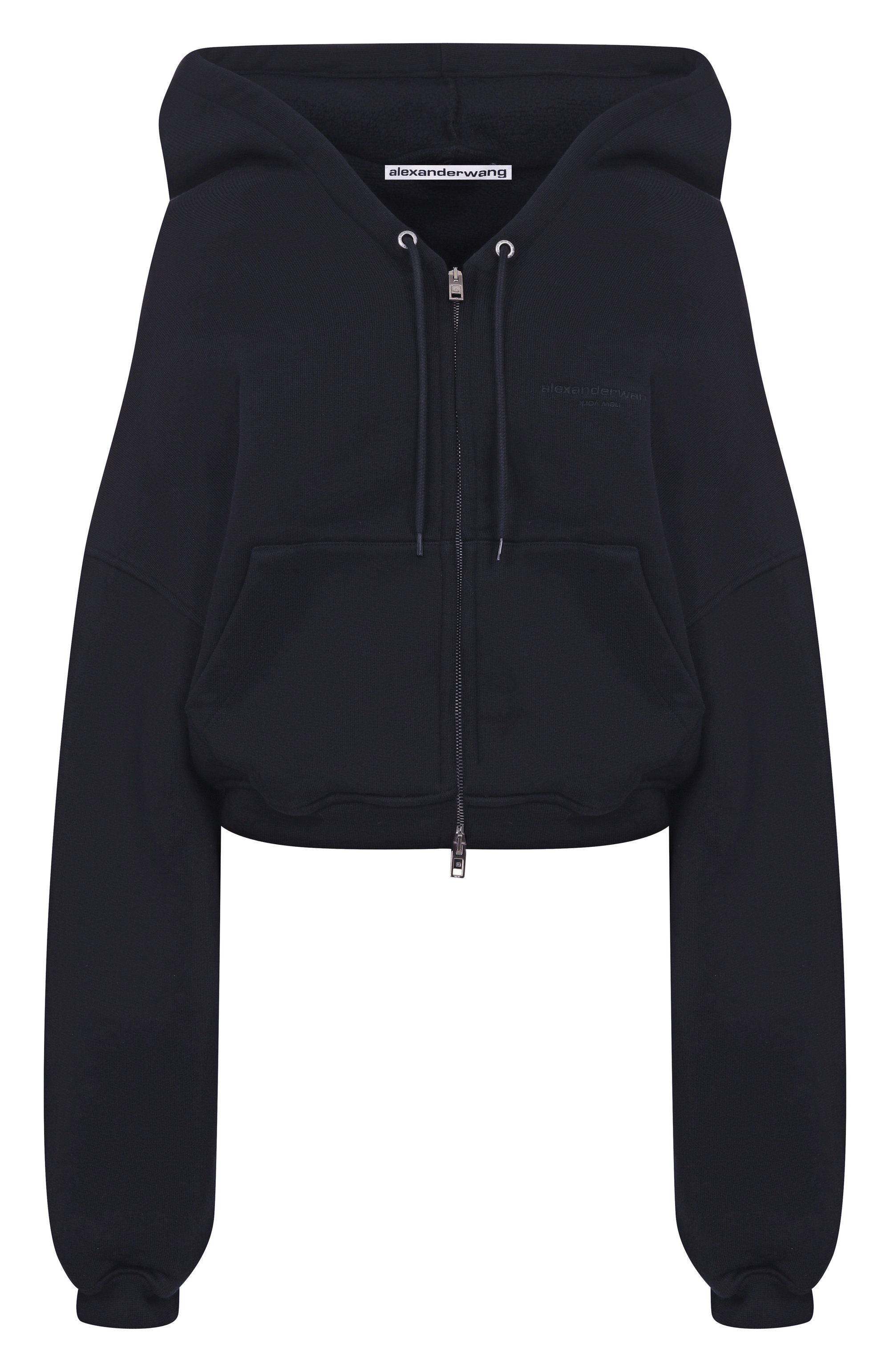 Хлопковая толстовка ALEXANDERWANG.T черного цвета по цене 79050 руб., арт. 4CC4252689, фото 1 Хлопковая толстовка ALEXANDERWANG.T, арт. 4CC4252689, фото 1