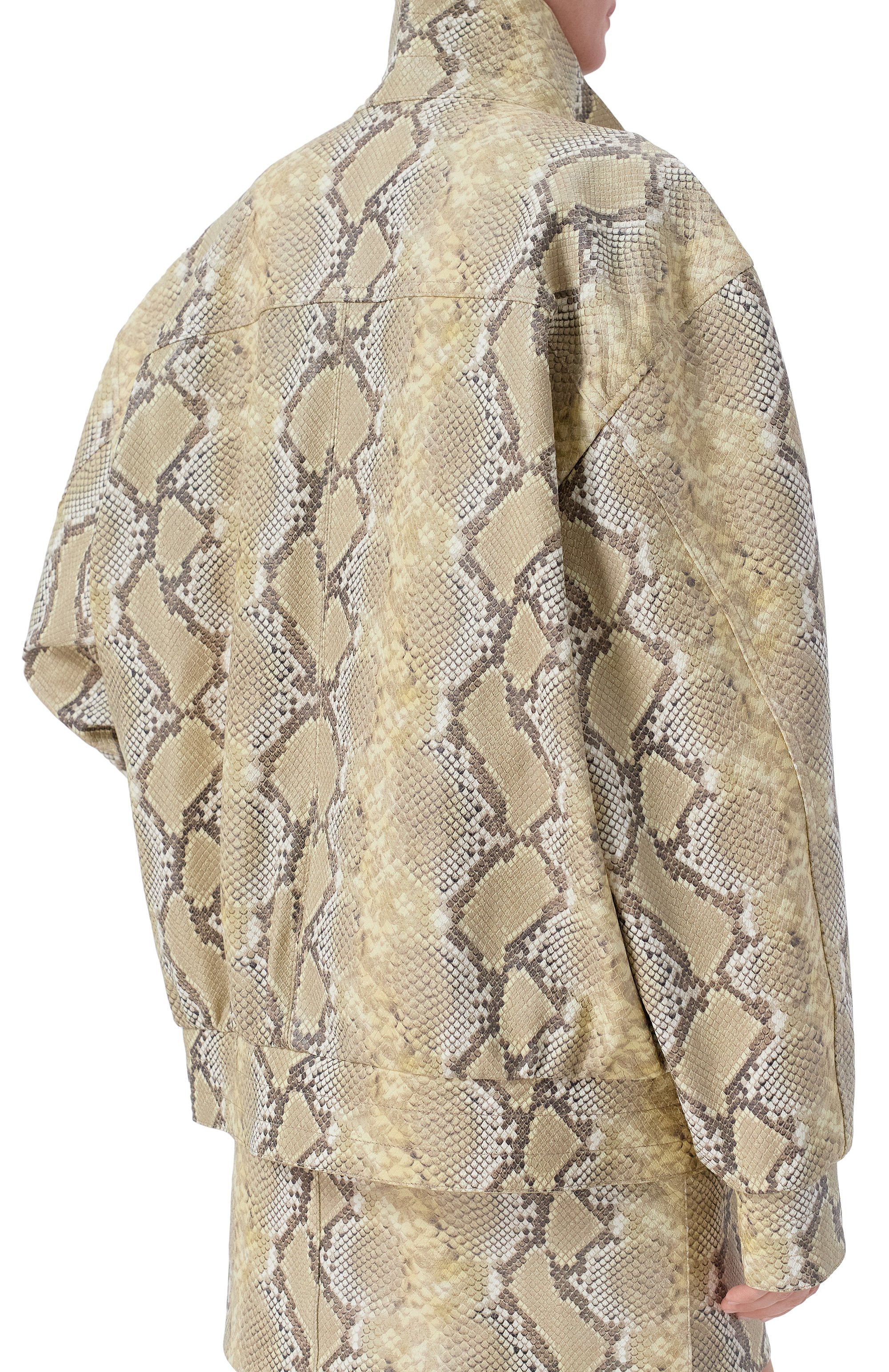 Кожаный бомбер ELIE SAAB, арт. J0203NS26/L0003, фото 4