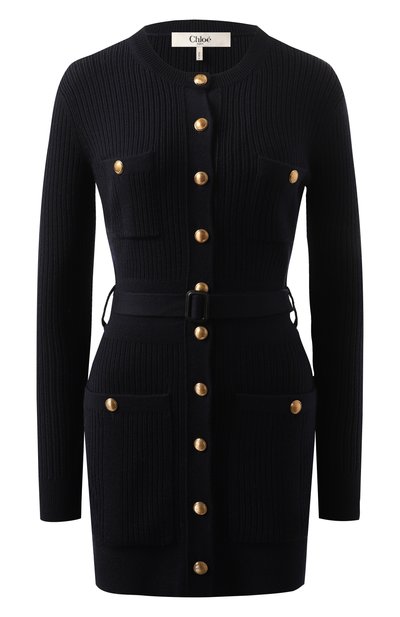 Платье из шерсти и вискозы CHLOÉ, арт. CHC24WMC07670, фото 1