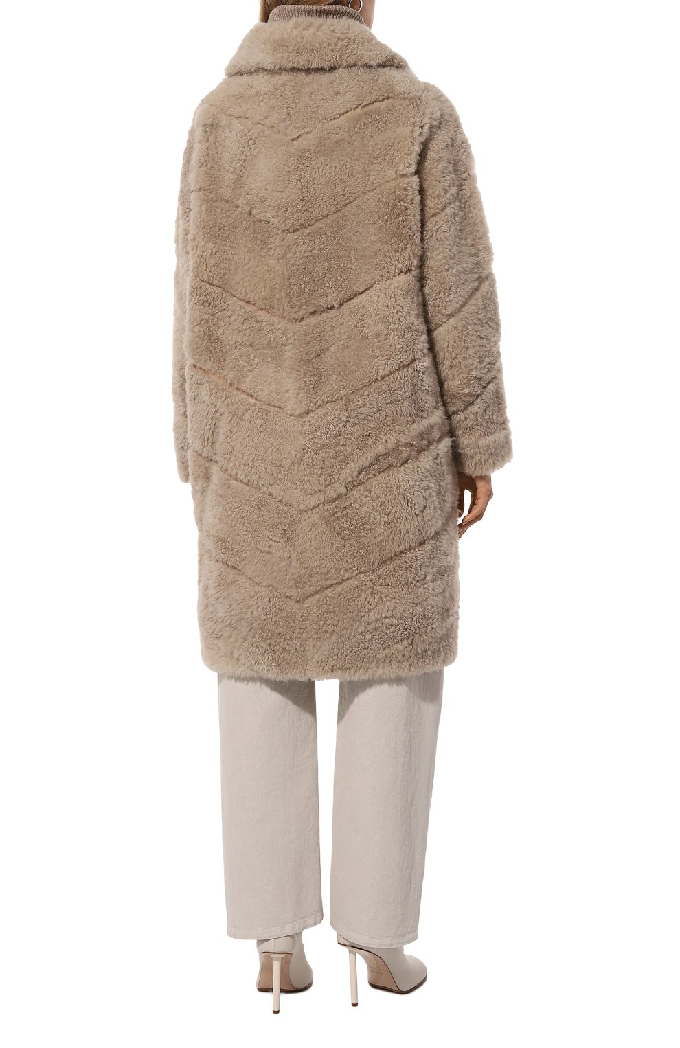 Шуба из козы SIMONETTA RAVIZZA, арт. F04C0145H25, фото 4