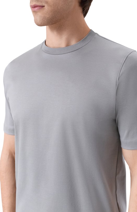 Хлопковая футболка MVST M26.CSM.K423/YAMU Серый  M26.CSM.K423/YAMU Фото 5