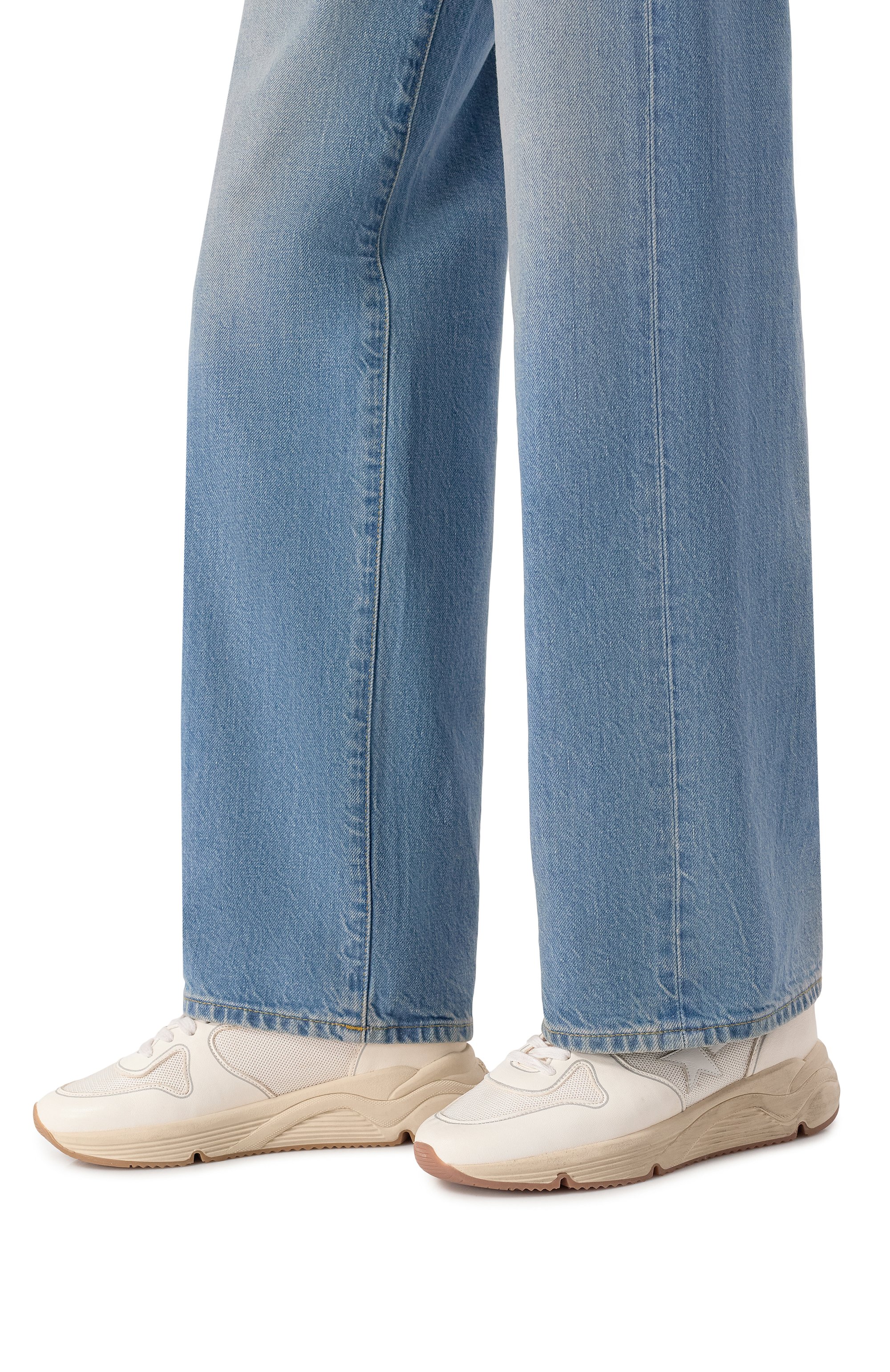 Комбинированные кроссовки running sole GOLDEN GOOSE DELUXE BRAND, арт. GWF00126.F003928, фото 2