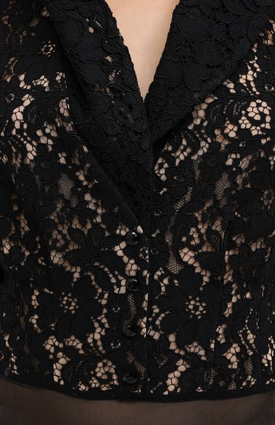 Боди ULYANA SERGEENKO черного цвета по цене 130000 руб., арт. BDY001FW20P 1147т20, фото 5 Боди ULYANA SERGEENKO, арт. BDY001FW20P 1147т20, фото 5