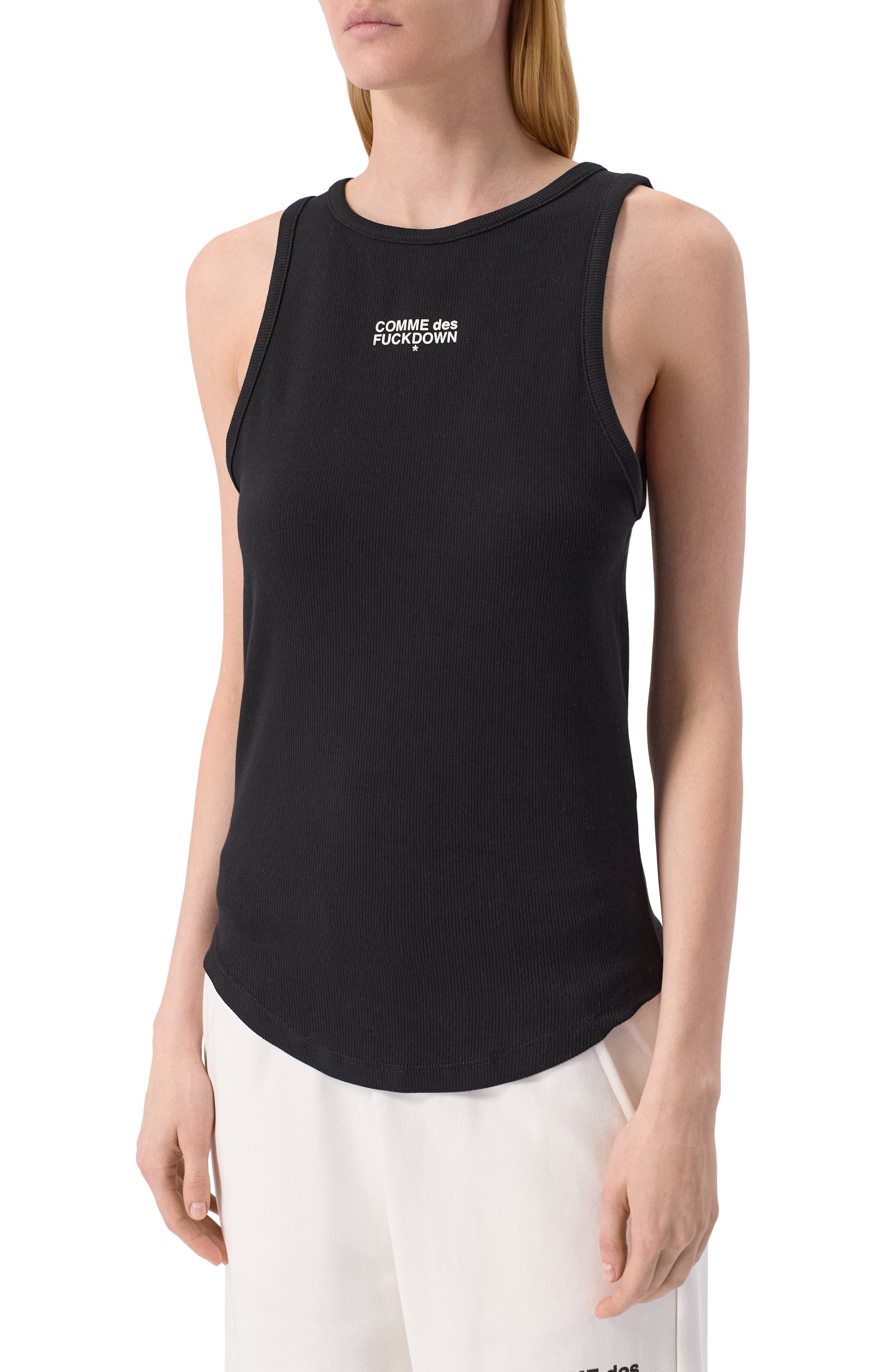 Хлопковая майка COMME DES FUCKDOWN, арт. CFABW01246, фото 3