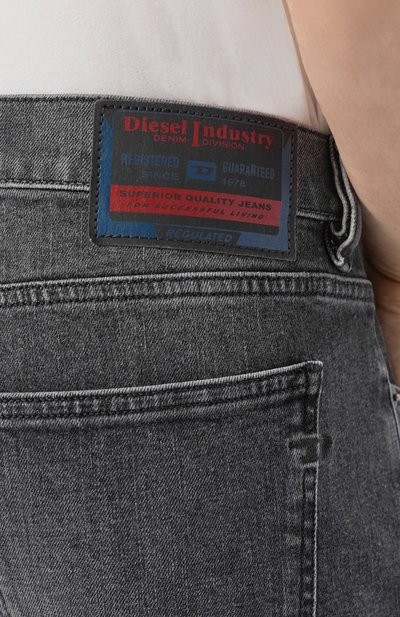 Джинсы 2019 d-strukt DIESEL серого цвета по цене 21650 руб., арт. A03558/09N49, фото 5 Джинсы 2019 d-strukt DIESEL, арт. A03558/09N49, фото 5