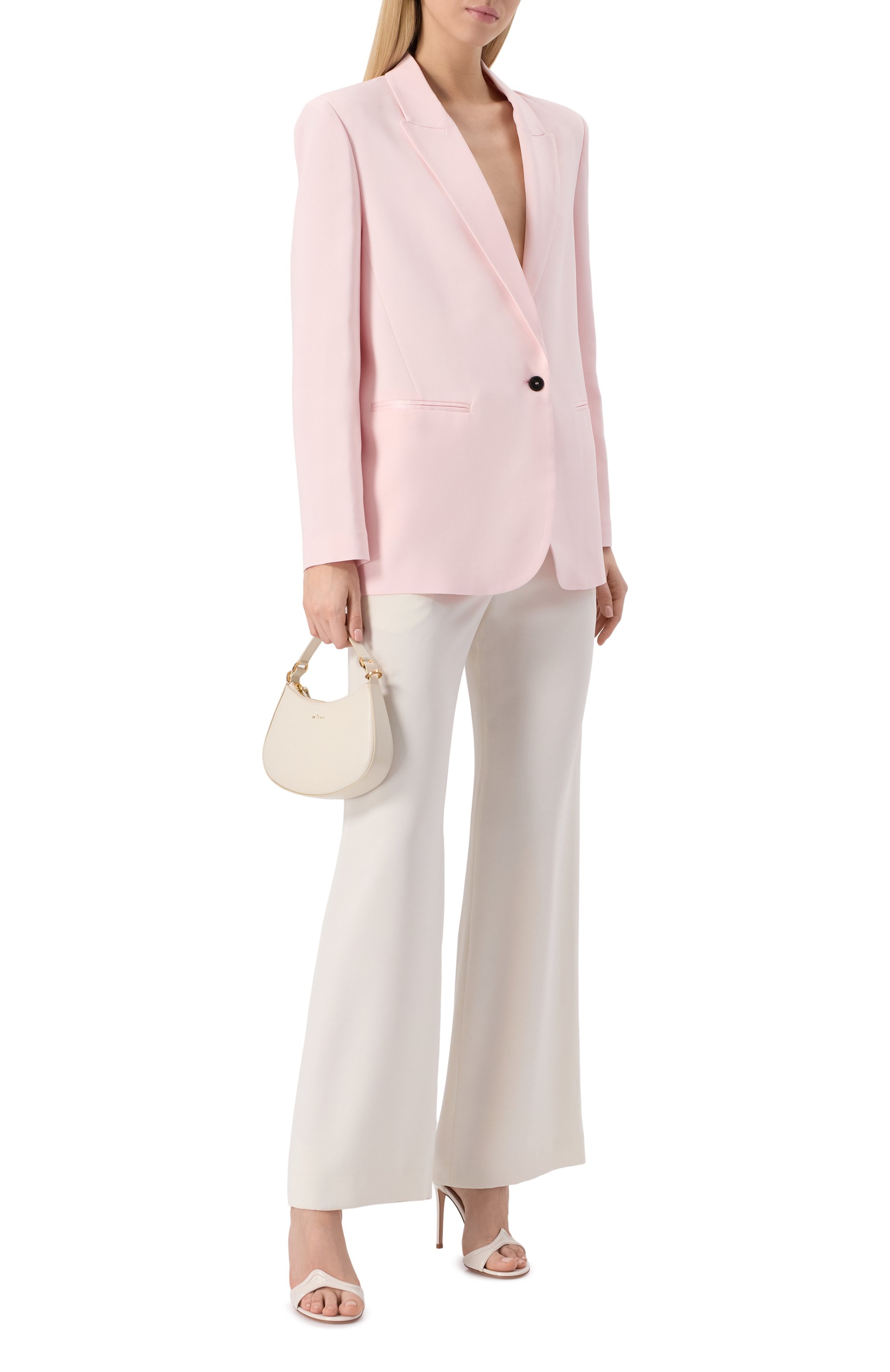 Кожаные босоножки lucrezia 105 GIANVITO ROSSI, арт. G61705.15RIC.NUI0FFW, фото 2