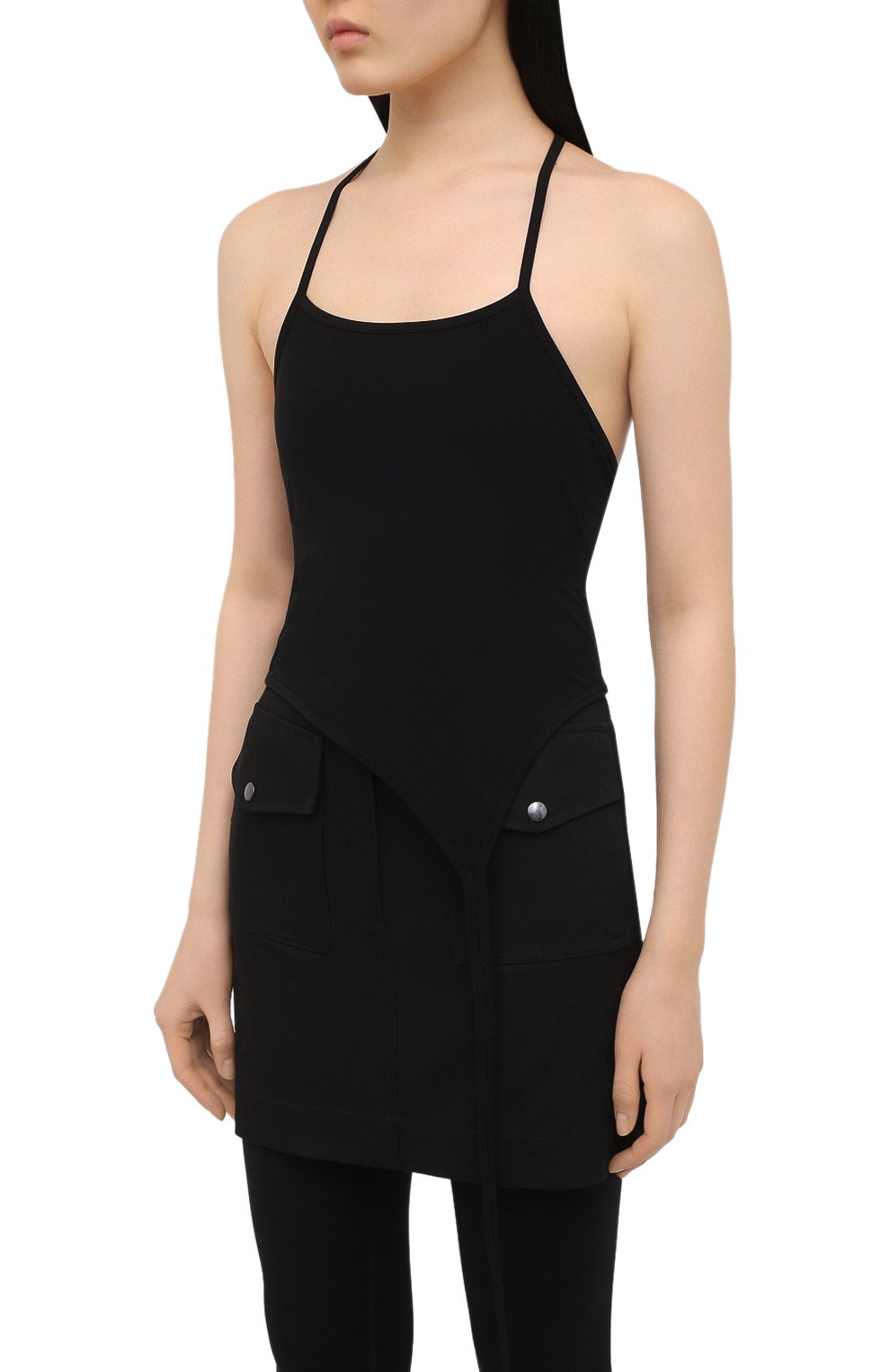 Топ HELMUT LANG черного цвета по цене 15750 руб., арт. K10HW514, фото 3 Топ HELMUT LANG, арт. K10HW514, фото 3