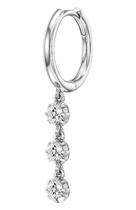 Серьга Serendipity EJE0049W Бесцветный EJE0049W