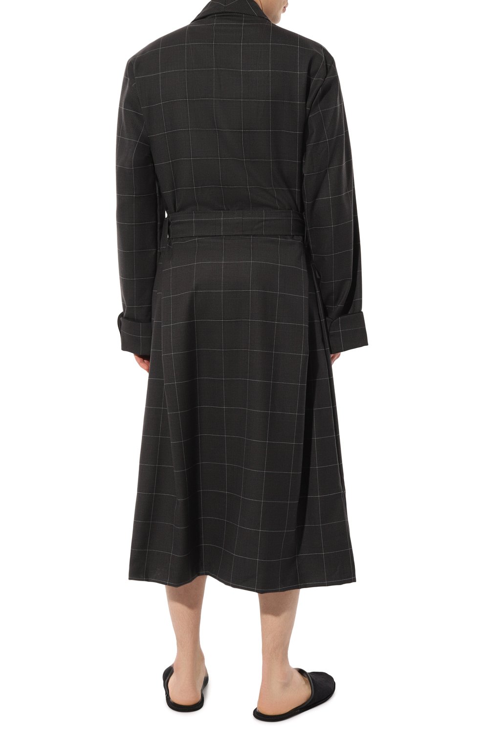 Шерстяной халат DEREK ROSE, арт. 5515-Y0RK045, фото 4