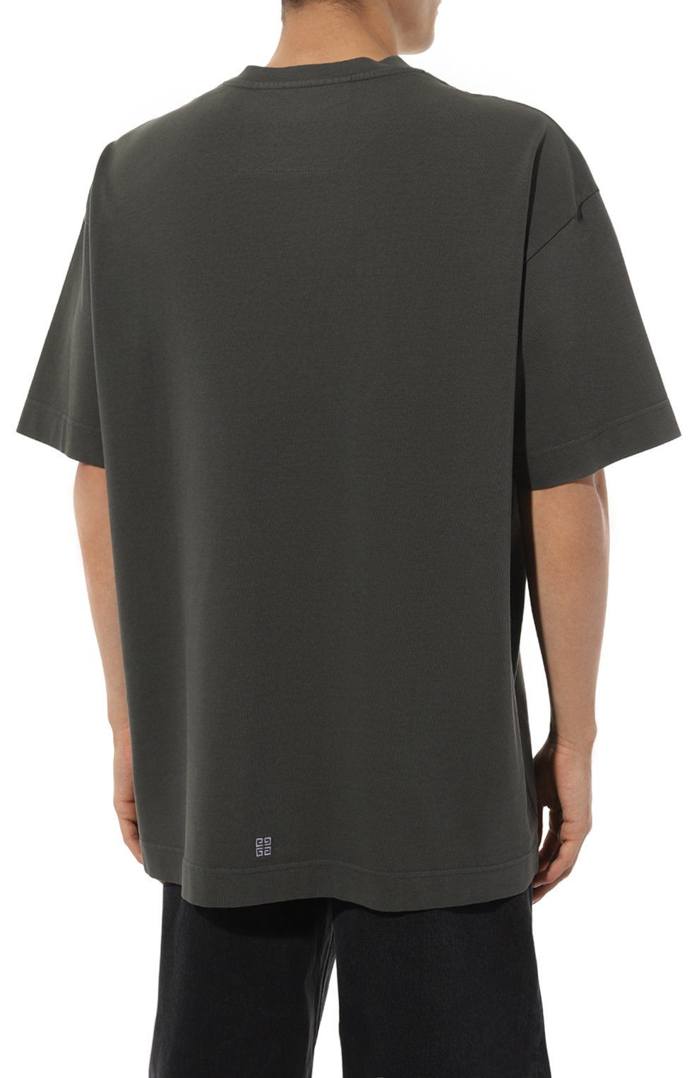 Хлопковая футболка GIVENCHY, арт. BM71JT/3YGF, фото 4